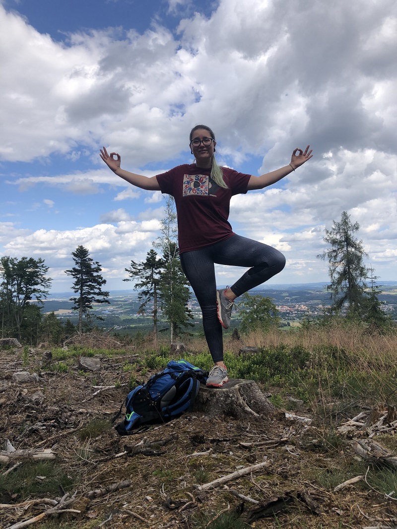 Anička v přírodě